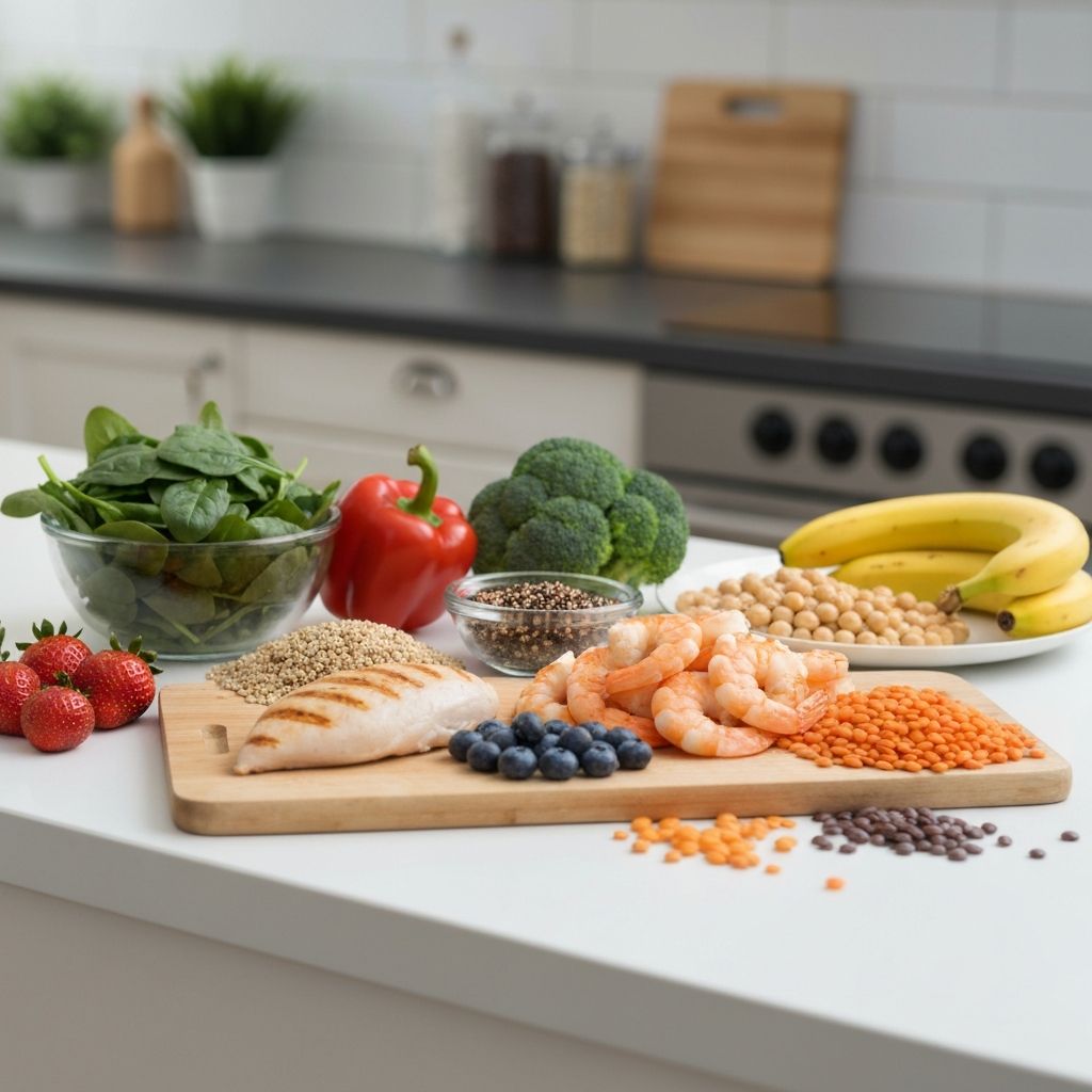 Healthy balanced nutrition